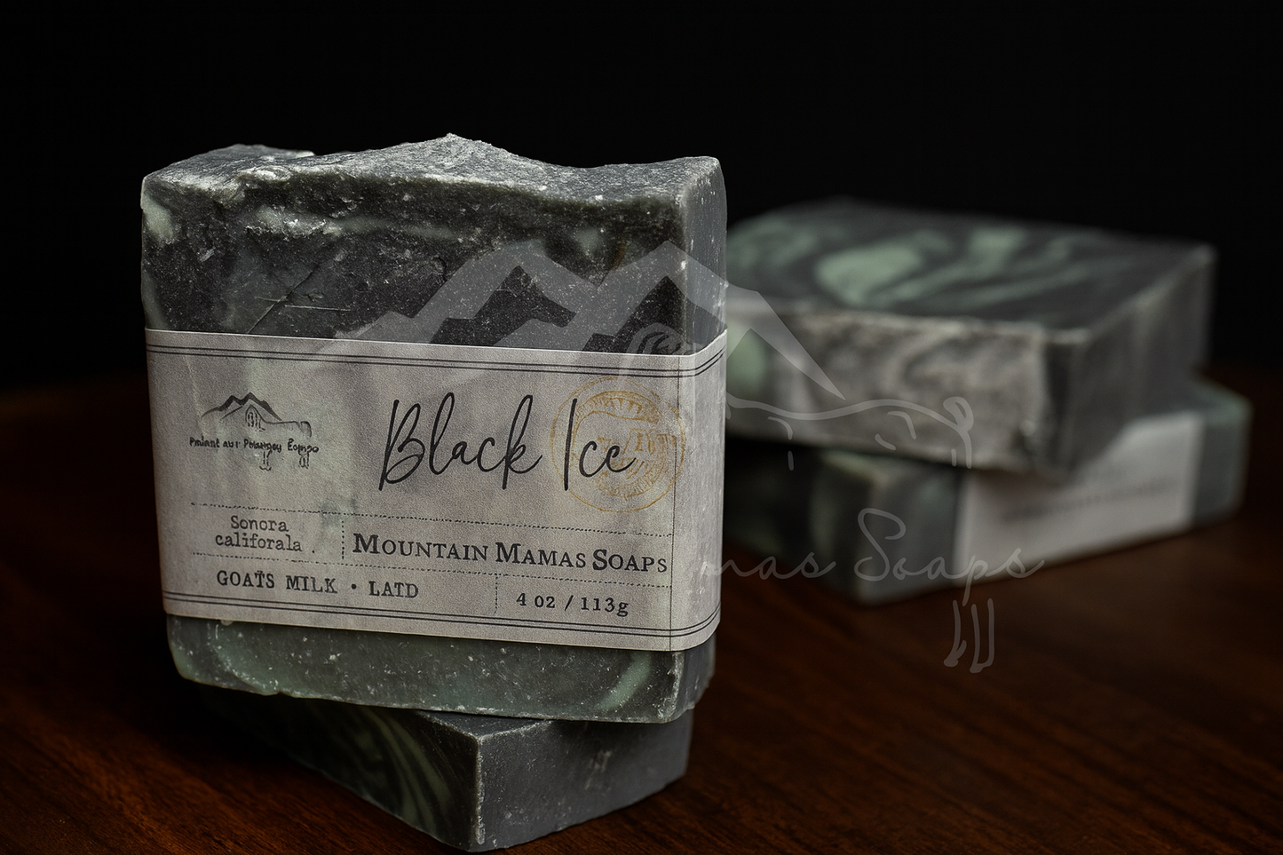 Black Ice Goats Milk Soap - 4oz