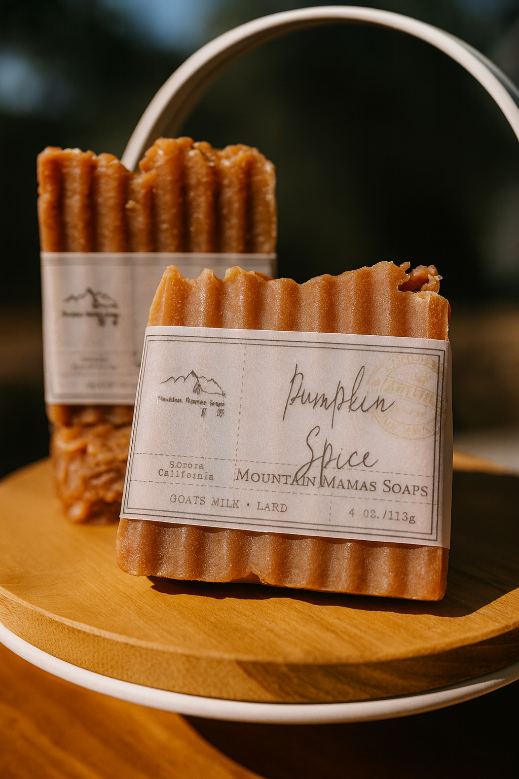 Pumpkin Spice Goats Milk Soap - 4oz