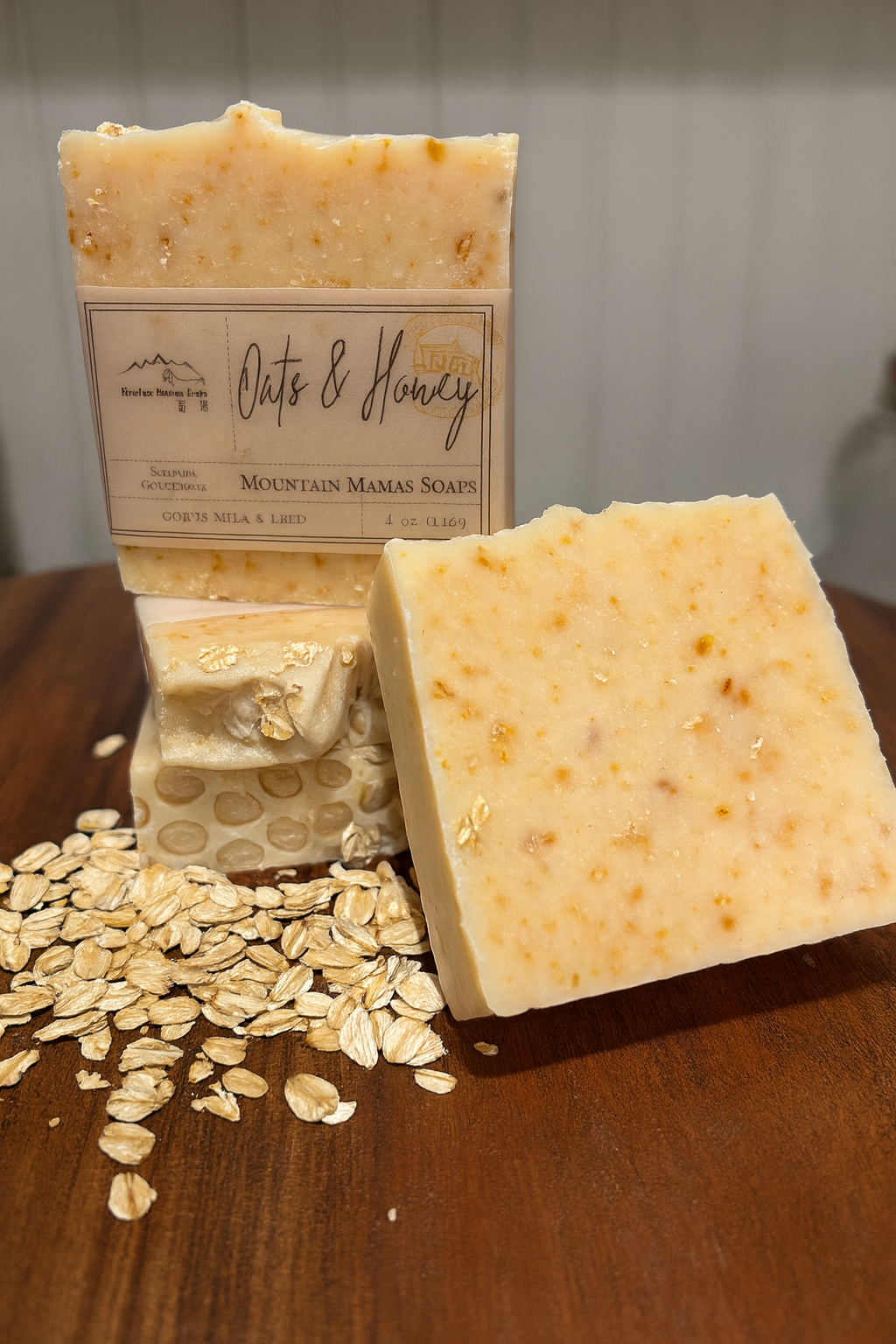 Oats and Honey Goats Milk Soap - 4oz
