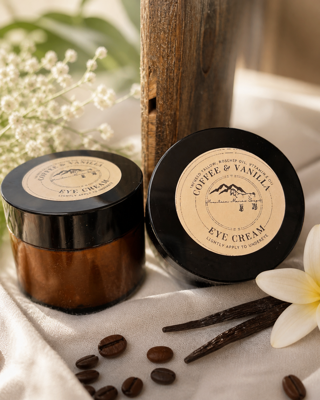 Coffee & Vanilla Eye Cream 2oz