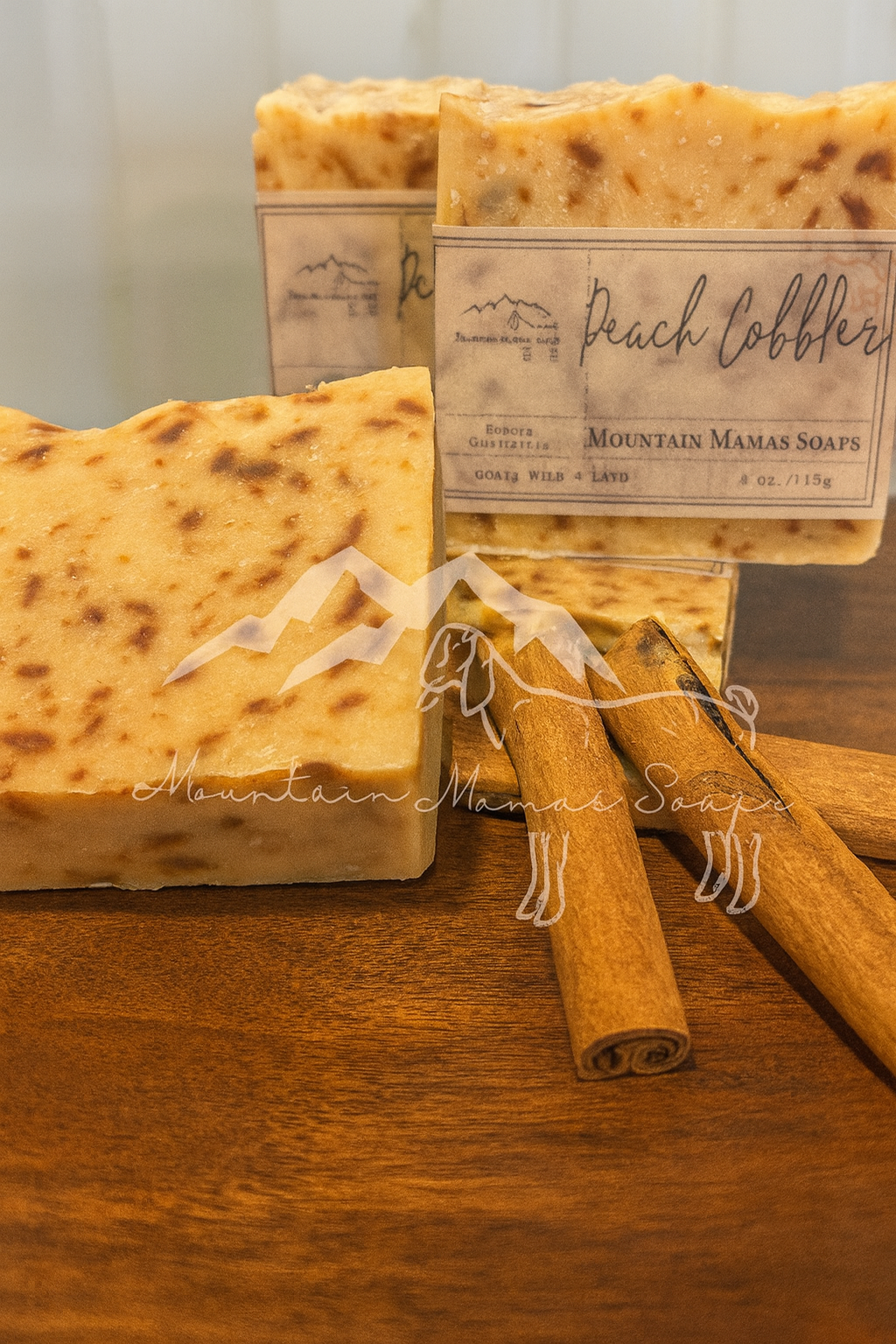 Peach Cobbler Goats Milk Soap - 4oz
