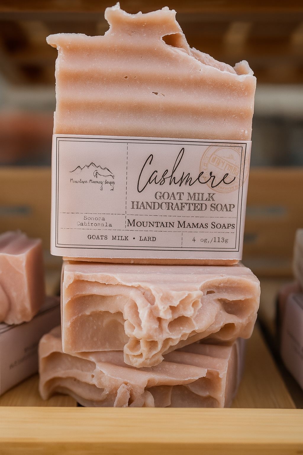 Cashmere Goats Milk Soap - 4oz