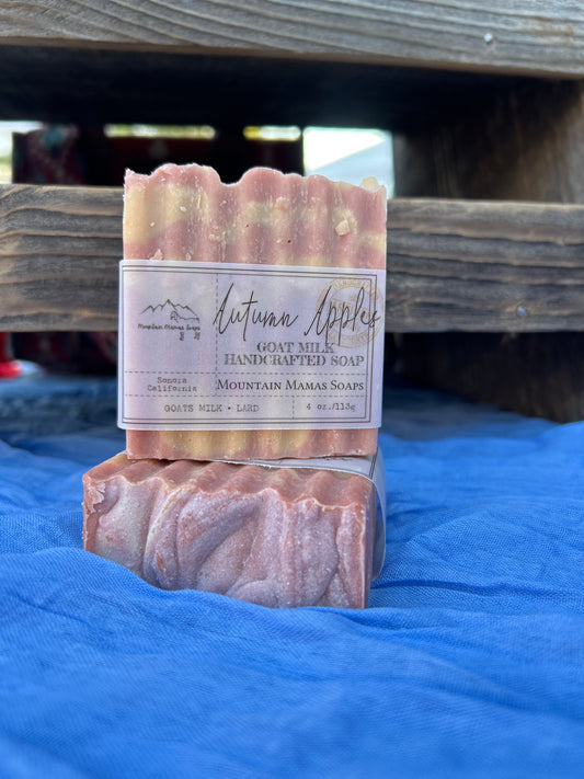 Autumn Apple Goats Milk Soap - 4oz