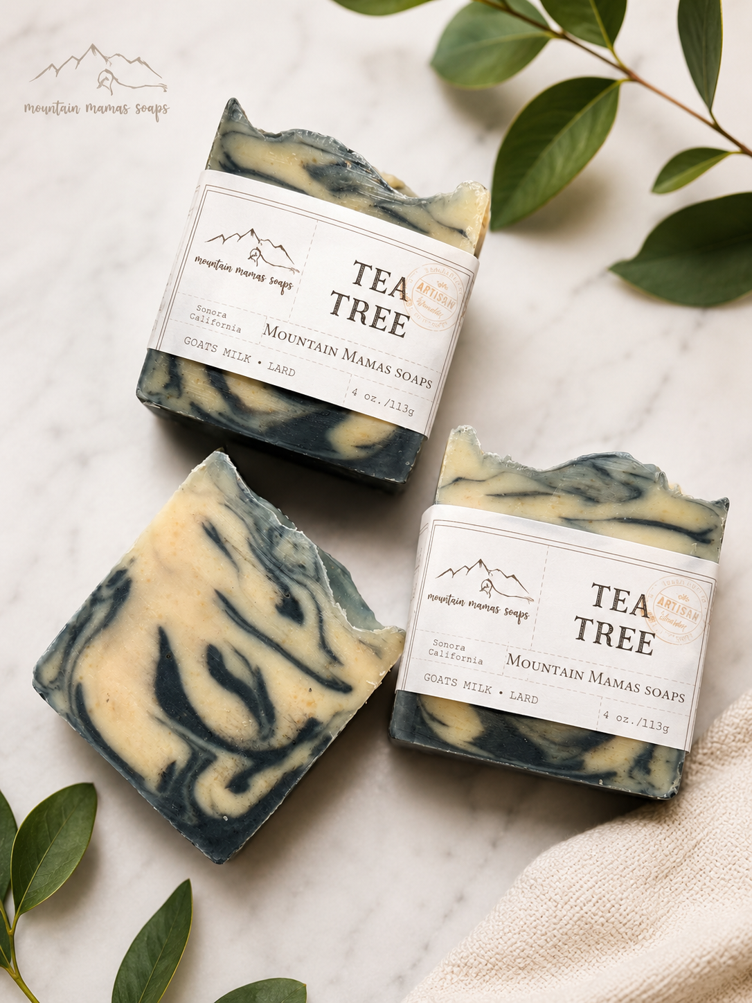 Tea Tree Goats Milk Soap - 4oz