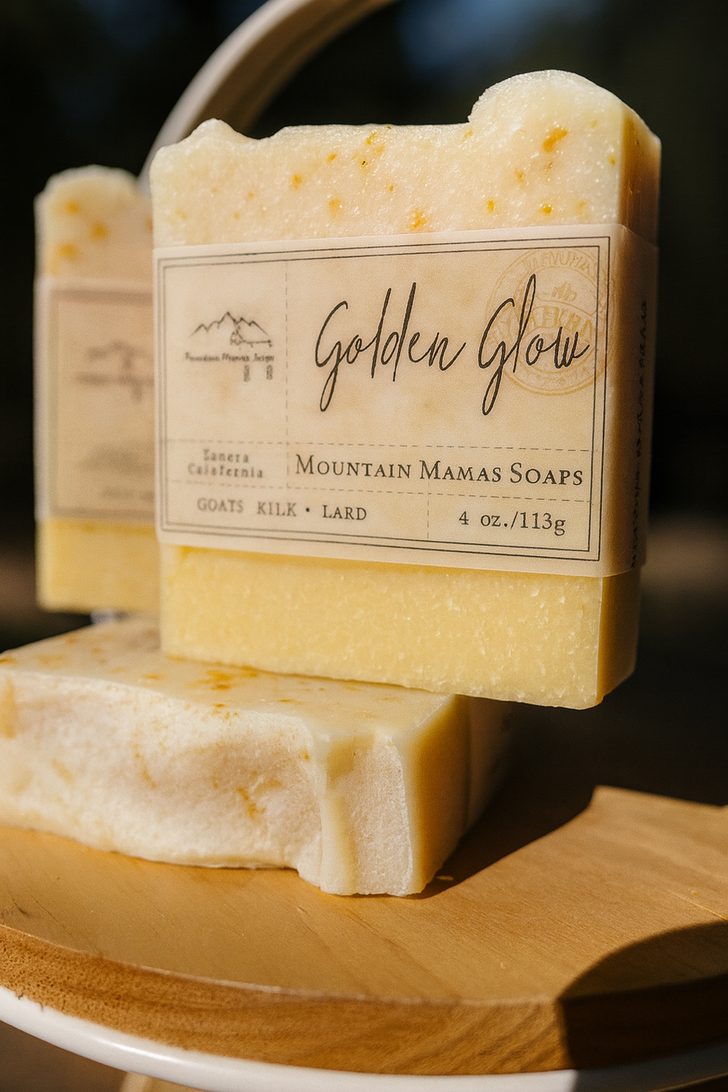 Golden Glow Goats Milk Soap - 4oz