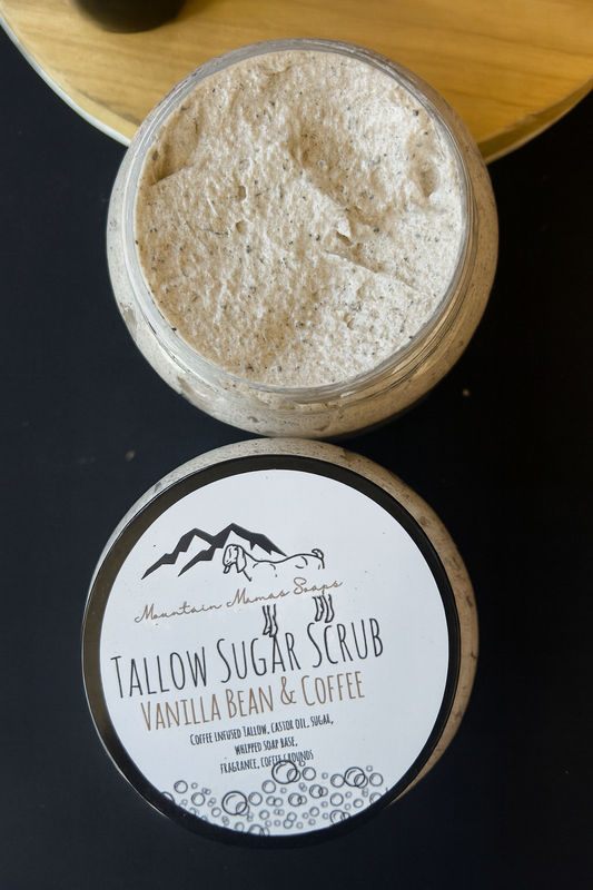 Tallow Sugar Scrubs - 4oz