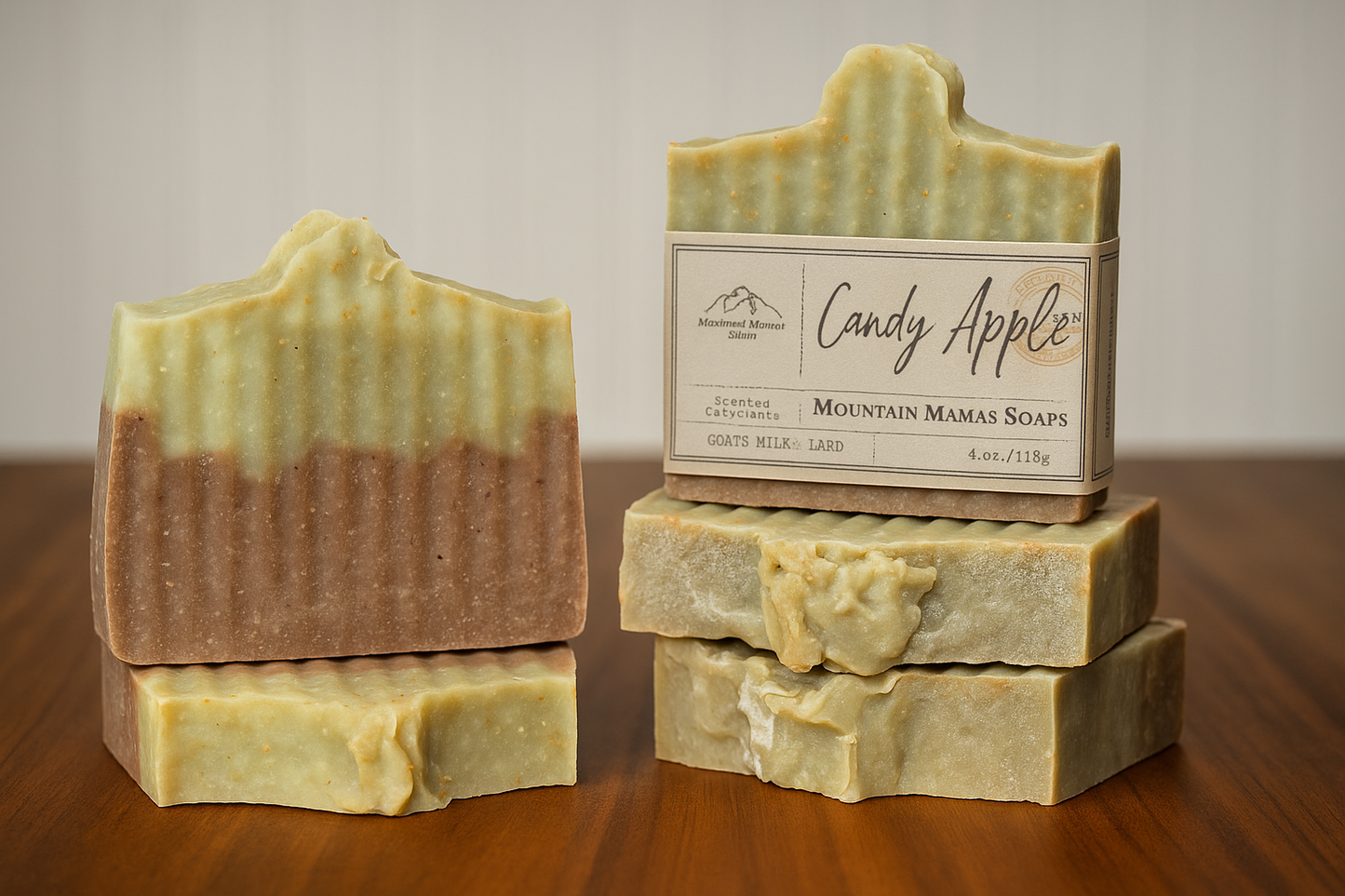 Candy Apple Goats Milk Soap - 4oz