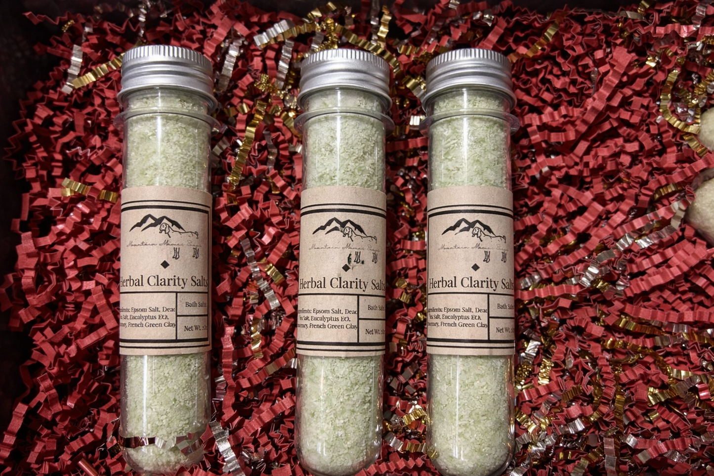 Herbal Clarity Bath Salts - 2oz